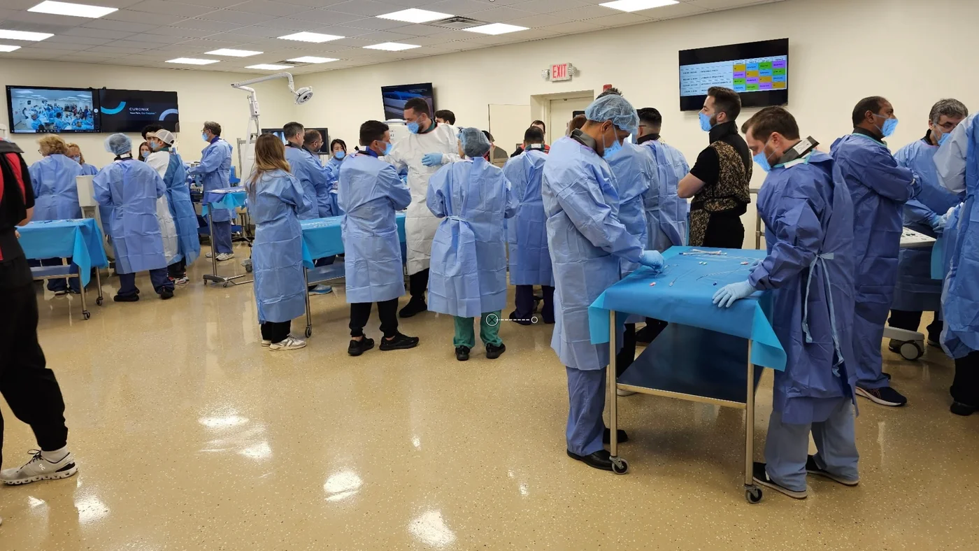Multi-station bioskills laboratory